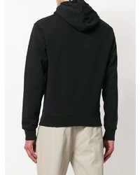 Мужской черный худи с принтом от DSQUARED2