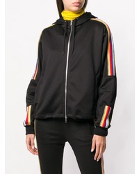 Женский черный худи с принтом от Iceberg