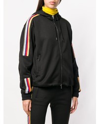 Женский черный худи с принтом от Iceberg