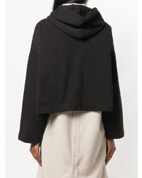 Женский черный худи с принтом от Acne Studios