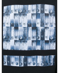 Женский черный худи с принтом от Versus