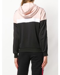 Женский черный худи с принтом от Fila