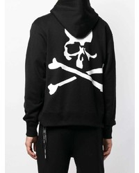 Мужской черный худи с принтом от Mastermind World