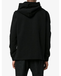 Мужской черный худи с принтом от Givenchy