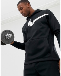 Мужской черный худи с принтом от Nike Training