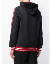 Мужской черный худи с принтом от Dolce & Gabbana