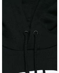 Мужской черный худи с принтом от Kenzo