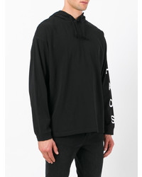 Мужской черный худи с принтом от Alyx