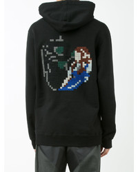 Мужской черный худи с принтом от Undercover
