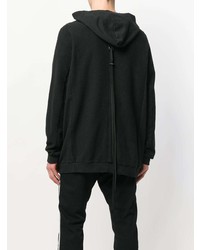 Мужской черный худи с принтом от Komakino