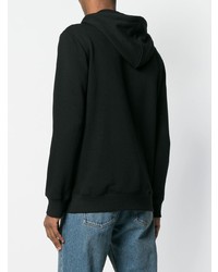 Мужской черный худи с принтом от Blood Brother