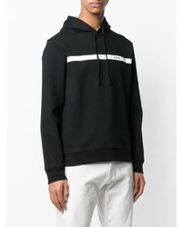 Мужской черный худи с принтом от A.P.C.