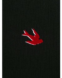 Женский черный худи с принтом от McQ Alexander McQueen