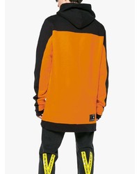 Мужской черный худи с принтом от Unravel Project