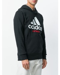 Мужской черный худи с принтом от Gosha Rubchinskiy