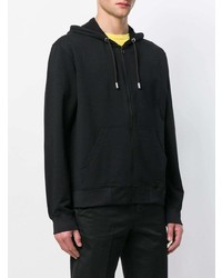 Мужской черный худи с принтом от Kenzo