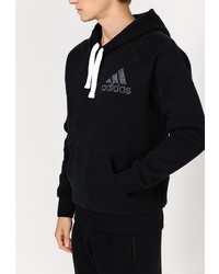 Мужской черный худи от adidas Performance