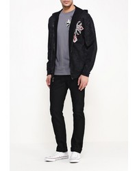 Мужской черный худи от Affliction