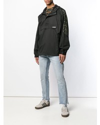 Мужской черный худи от Stussy