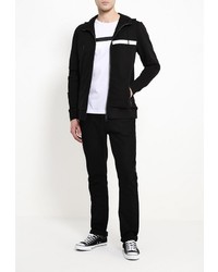 Мужской черный худи от Antony Morato