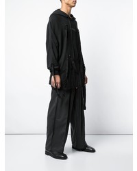 Мужской черный худи от Komakino