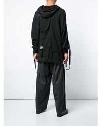 Мужской черный худи от Komakino