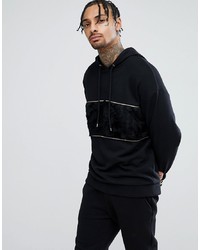 Мужской черный худи от ASOS DESIGN