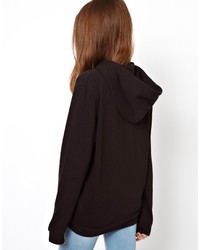 Женский черный худи от Asos