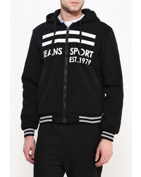 Мужской черный худи от B.Men