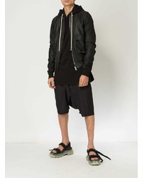 Мужской черный худи от Rick Owens DRKSHDW