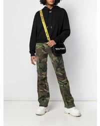 Женский черный худи от Off-White