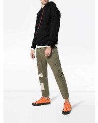 Мужской черный худи от JW Anderson