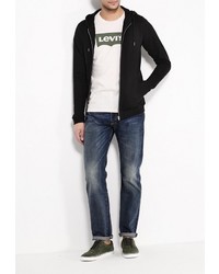 Мужской черный худи от Bellfield