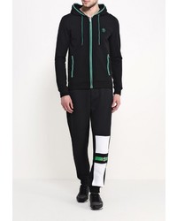 Мужской черный худи от Bikkembergs