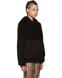 Женский черный худи от Cottweiler