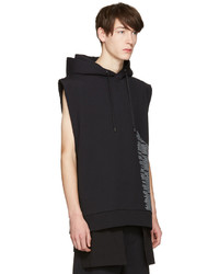 Мужской черный худи от Public School