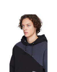 Мужской черный худи от Perks And Mini