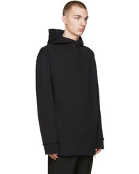 Мужской черный худи от Public School