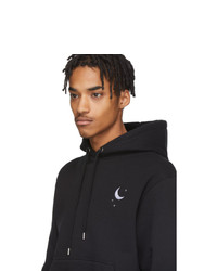 Мужской черный худи от Carne Bollente