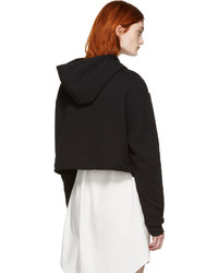 Женский черный худи от MSGM