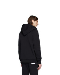 Мужской черный худи от Balmain