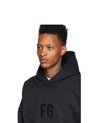 Мужской черный худи от Fear Of God