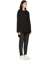 Женский черный худи от Raquel Allegra