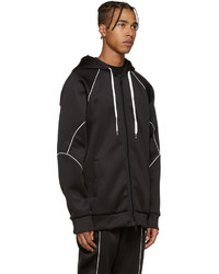 Мужской черный худи от Pyer Moss