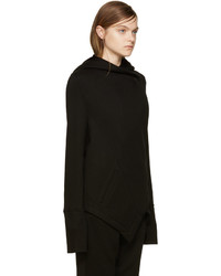 Женский черный худи от Ann Demeulemeester