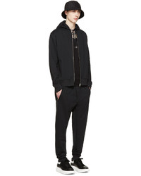 Мужской черный худи от Acne Studios