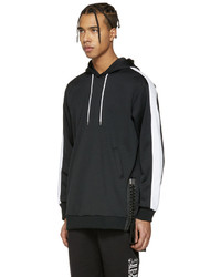 Мужской черный худи от Miharayasuhiro