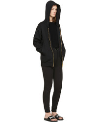 Женский черный худи от Palm Angels