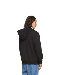 Мужской черный худи от Maison Margiela