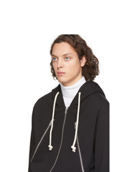 Мужской черный худи от Maison Margiela